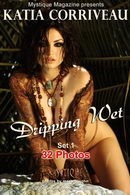 Katia Corriveau in Dripping Wet Set1 gallery from MYSTIQUE-MAG by Mark Daughn