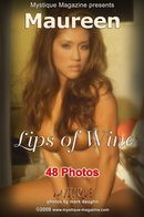 Maureen in Lips of Wine gallery from MYSTIQUE-MAG by Mark Daughn