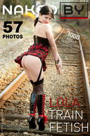 Lola in Train Fetish gallery from NAKEDBY by Willy or Jean