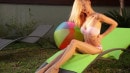 Nancy Ace in Backyard Tanning And Pussy Play video from NANCY ACE