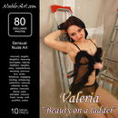 Valeria in Beauty on a Ladder gallery from NUBILE-ART