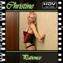 Christine in Patience video from NUBILE-ART