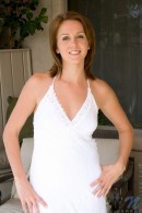 Hanna in White dress gallery from NUBILES