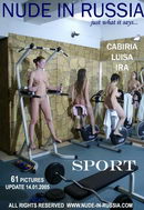 Cabiria & Luisa & Ira in Sport gallery from NUDE-IN-RUSSIA