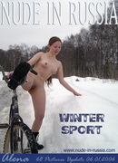 Alena in Winter Sport gallery from NUDE-IN-RUSSIA