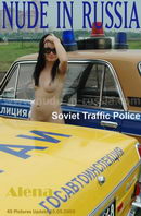 Alena in Soviet Traffic Police gallery from NUDE-IN-RUSSIA