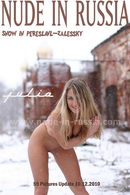 Julia in Snow in Pereslavl-Zalessky gallery from NUDE-IN-RUSSIA