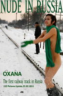 Oxana in The First Railtrack in Russia gallery from NUDE-IN-RUSSIA