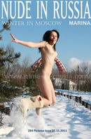 Marina in Winter in Moscow gallery from NUDE-IN-RUSSIA