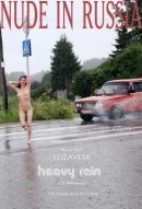 Elizaveta T in Heavy Rain gallery from NUDE-IN-RUSSIA