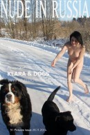 Klara in Clara & Dogs gallery from NUDE-IN-RUSSIA