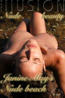 Janine May in Nude beach gallery from NUDEILLUSION by Laurie Jeffery