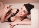 Liana Gumarova Sexy In Black gallery from NUEROTICA