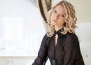 Angela Igoshina in Angela In Black Sheer Top gallery from NUEROTICA