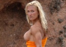 Maite Ripped In Orange