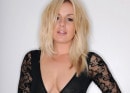 Amy Green In Mesh Lingerie