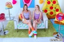Kimmie Haze & McKenna Lynn in McKenna And Kimmie Have A Wild Time video from NYMPHO