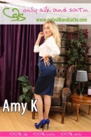 Amy K gallery from ONLYSILKANDSATIN COVERS