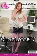 Charlotte V in  gallery from ONLYSILKANDSATIN COVERS