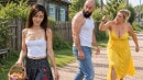 Little Chloe & Kathy Deep in New Pussy In The Village video from ONLYTARTS