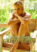 Juliana Sage in Green Horn gallery from PIER999