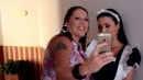 Patty Michova & Laura Orsolya in Maid To The Rescue video from PORNWORLD