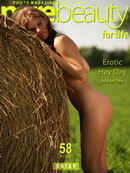 Michaela V in Erotic Hay Day gallery from PUREBEAUTY by Adolf Zika