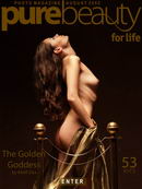 Erika Nasticka in The Golden Goddess gallery from PUREBEAUTY by Adolf Zika