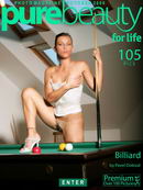 Kristyna in Billiard gallery from PUREBEAUTY by Pavel Dolezal