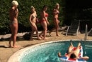 Donna Mills & Kellee & Tinkerbell & Zara Gold in Asleep In The Pool video from PURECFNM