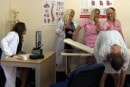 Amanda Pickering & Axa Jay & Barbii Bucxxx & Jessica Rae in Employee Medical video from PURECFNM