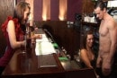 Hannah Shaw & Jessica Pressley & Lucy Love in Hunky Bartender video from PURECFNM