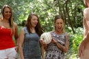 Chantelle Fox & Crystal Coxxx & Ruby Ryder in Can I Have My Ball? video from PURECFNM