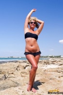 Sonia C in Black Frilly Bikini gallery from REALBIKINIGIRLS