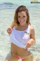 Melissa Y in Wet T-Shirt Beach gallery from REALBIKINIGIRLS