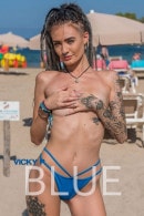 Vicky P in Blue Bikini gallery from REALBIKINIGIRLS