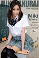 Miki Sakurai in School Girl gallery from RQ-STAR