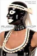 Chacha in Frilly Rubber Maids Hood gallery from RUBBEREVA by Paul W