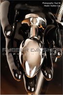 Rubber Eva in Solid Stainless Steel Butt Plug gallery from RUBBEREVA by Paul W