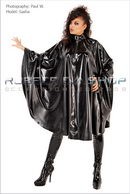 Sasha in Long Rubber Cape gallery from RUBBEREVA by Paul W
