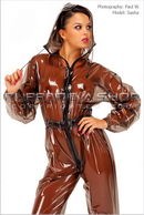 Sasha in Mens Breathplay Jogging Suit gallery from RUBBEREVA by Paul W