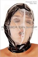 Sasha in Plastic Restriction Hood gallery from RUBBEREVA by Paul W
