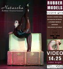 Natascha in Rubber Contortionist video from RUBBERMODELS