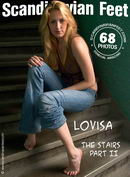 Lovisa in The Stairs Part II gallery from SCANDINAVIANFEET