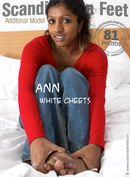 Ann in White Cheets gallery from SCANDINAVIANFEET