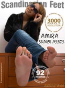 Amira in Sunglasses gallery from SCANDINAVIANFEET