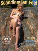 Louice in Bikini On The Rocks gallery from SCANDINAVIANFEET