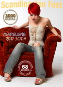 Madelene in Red Sofa gallery from SCANDINAVIANFEET