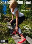 Jenny in Red Shoes gallery from SCANDINAVIANFEET