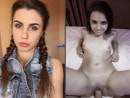 Skinny Brunette Fucked After Finding Sex Online